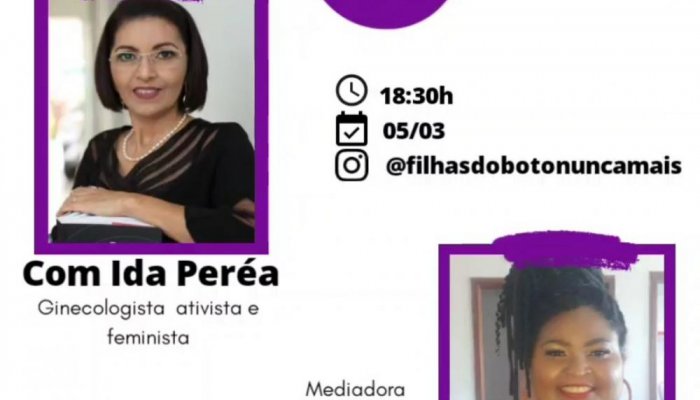 Gravidez na adolescência é tema de live nesta sexta-feira, 05, com a médica Ida Peréa